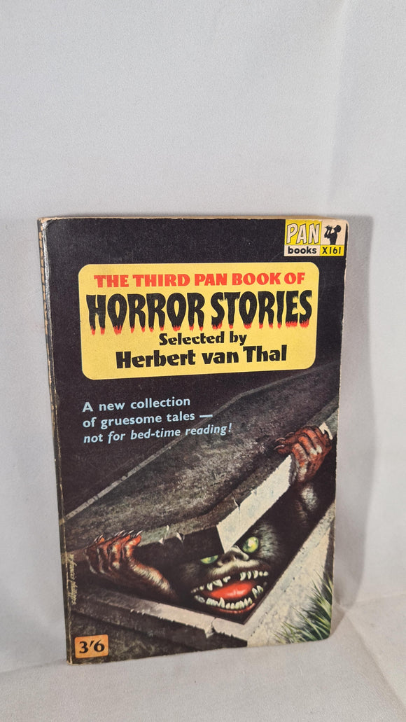 Herbert Van Thal - The Third Pan Book of Horror Stories, 1962, Paperbacks