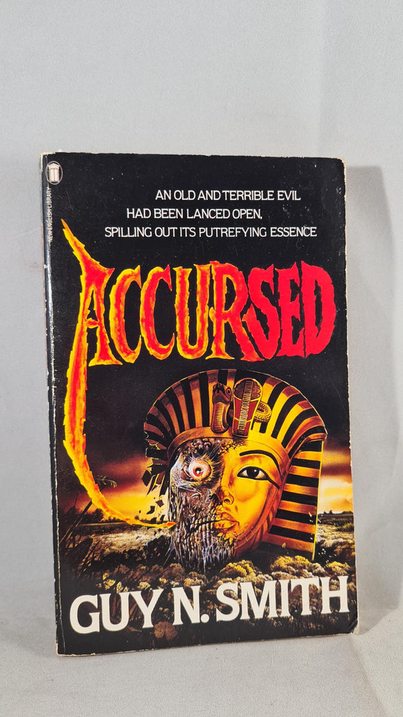 Guy N Smith - Accursed, First New English, 1983, Inscribed, Signed, Paperbacks