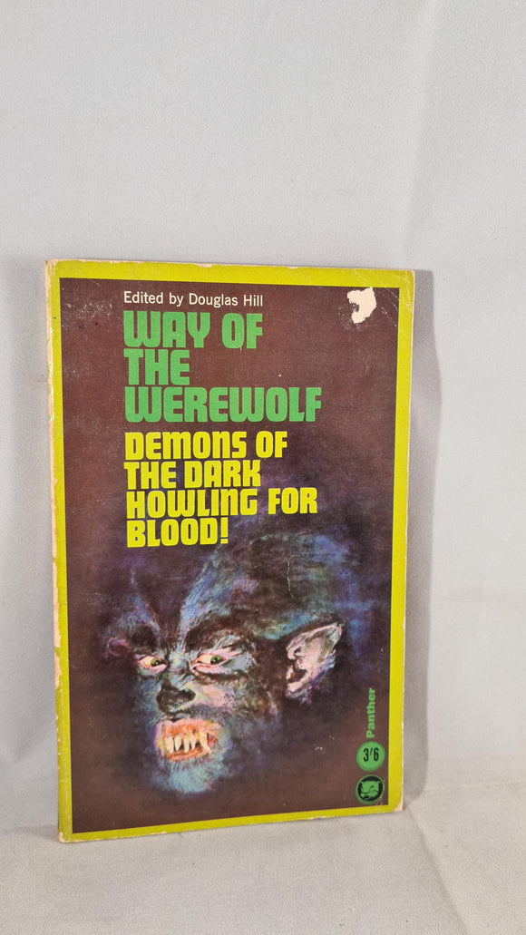 Douglas Hill - Way of the Werewolf, Panther Book, 1966, First Edition, Paperbacks