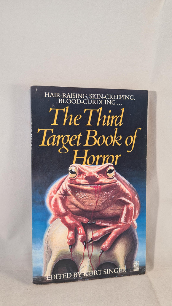 Kurt Singer - The Third Target Book of Horror, 1985, Paperbacks
