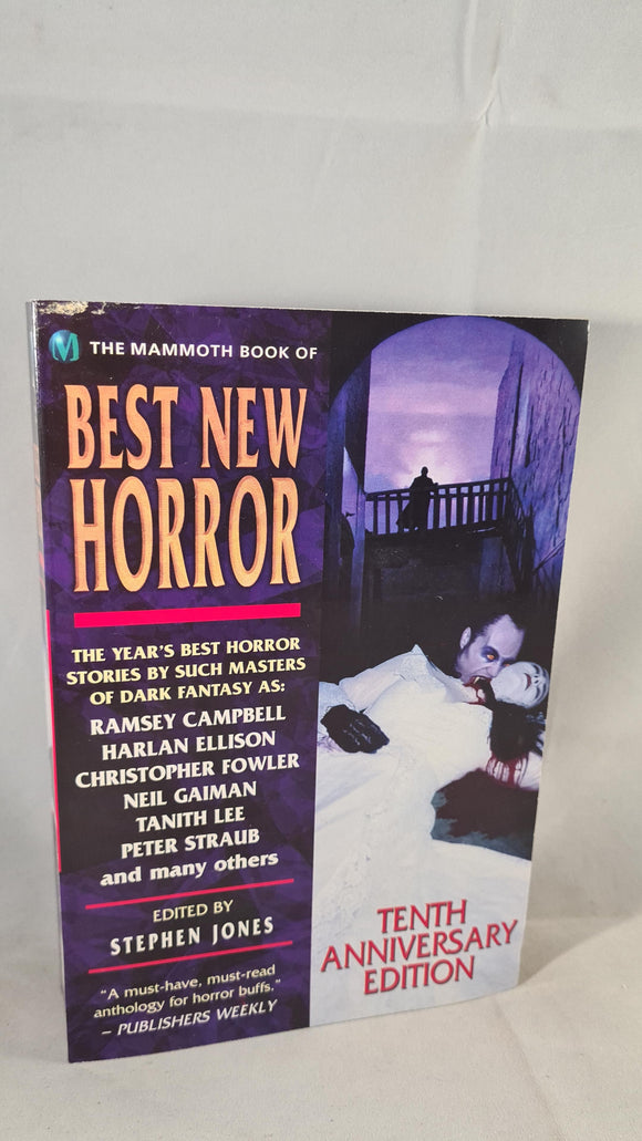 Stephen Jones - Best New Horror 10th Anniversary Issue, Carroll & Graff, 1999, Paperbacks