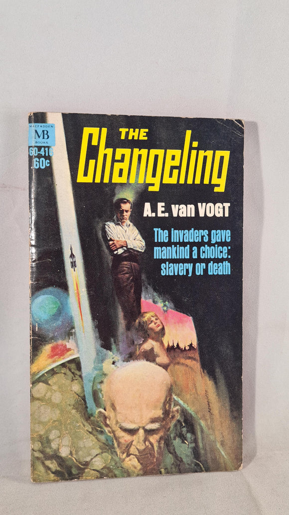 A E van Vogt - The Changeling, MB Book, 1969, Signed, Paperbacks