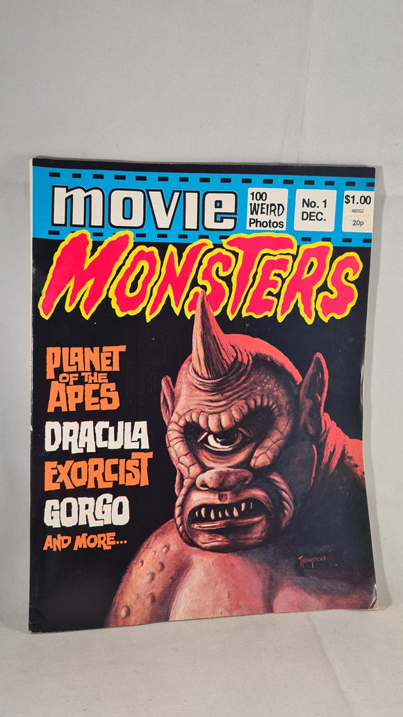Movie Monsters Volume 1 Number 1 December 1974