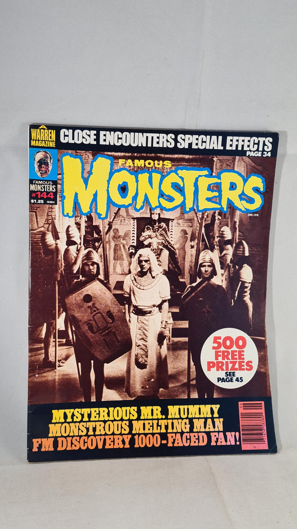 Famous Monsters Number 144 June 1978