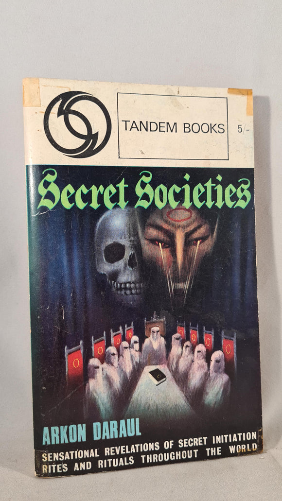 Arkon Daraul - Secret Societies, Tandem Books, 1965, Paperbacks