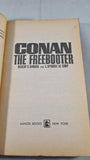 Robert E Howard & L Sprague de Camp -Conan The Freebooter, Lancer, 1968, Paperbacks