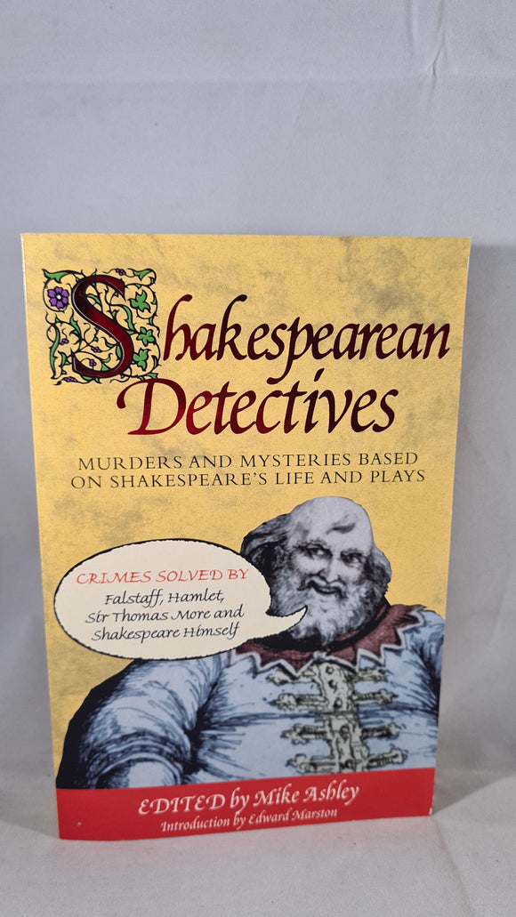 Mike Ashley - Shakespearean Detectives, Robinson, 1998, Paperbacks