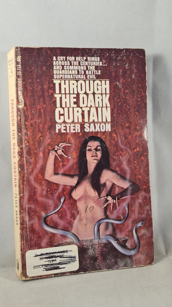 Peter Saxon - Through The Dark Curtain, Lancer Books, 1968, Paperbacks