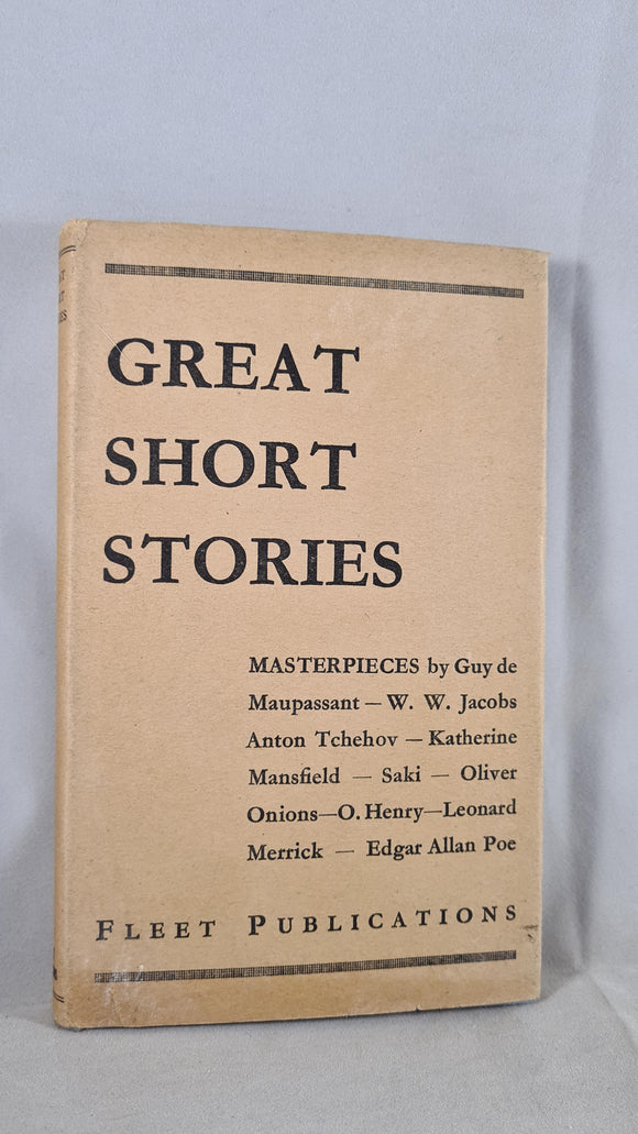 Edgar Allan Poe - Great Short Stories, Fleet Publications, 1947