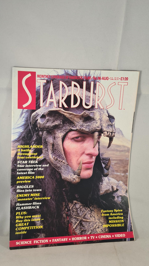 Starburst Volume 8 Number 12 1986