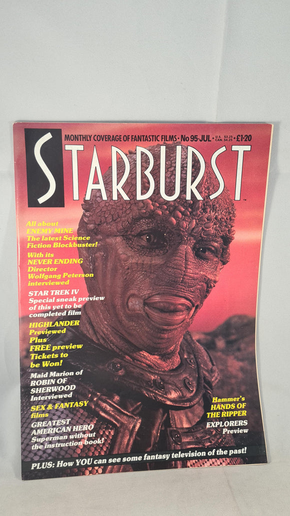Starburst Volume 8 Number 11 July 1986