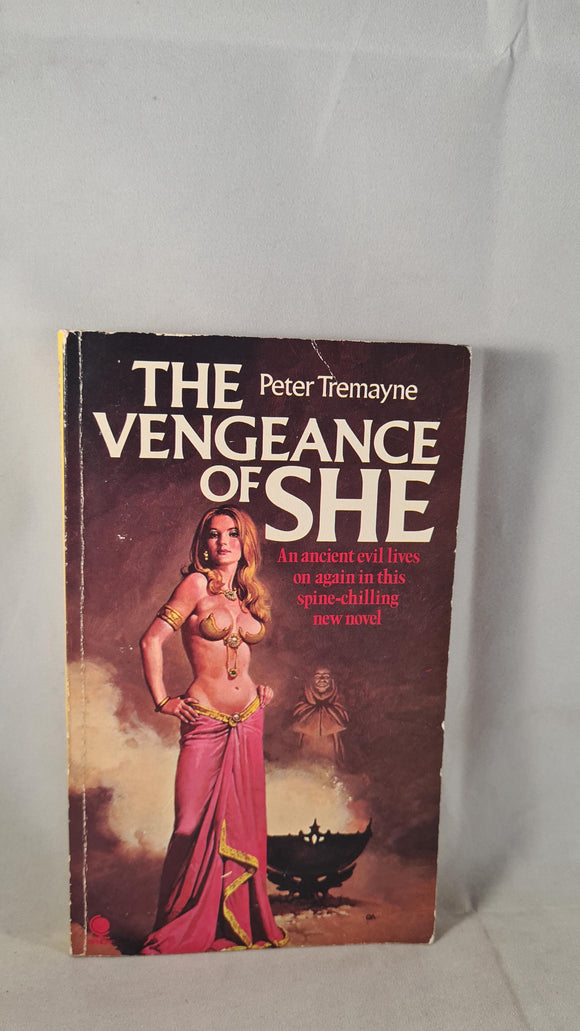 Peter Tremayne - The Vengeance of She, Sphere, 1978, Inscribed, Signed, Paperbacks