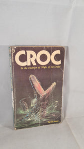 David James - Croc, New English, 1977, Paperbacks