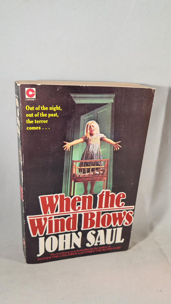 John Saul - When the Wind Blows, Coronet, 1985, Paperbacks