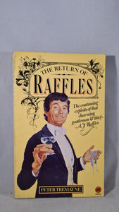 Peter Tremayne - The Return of Raffles, Magnum, 1981, Inscribed, Signed, Paperbacks