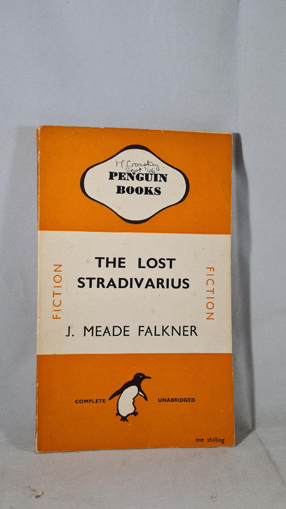 J Meade Falkner - The Lost Stradivarius, First Penguin Books, 1946, Paperbacks