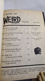 A Book of Weird Tales Volume 1 Number 1 August 1960