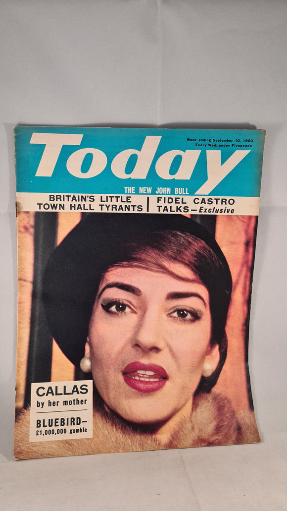 Today Magazine Volume 2 Number 29 September 10 1960