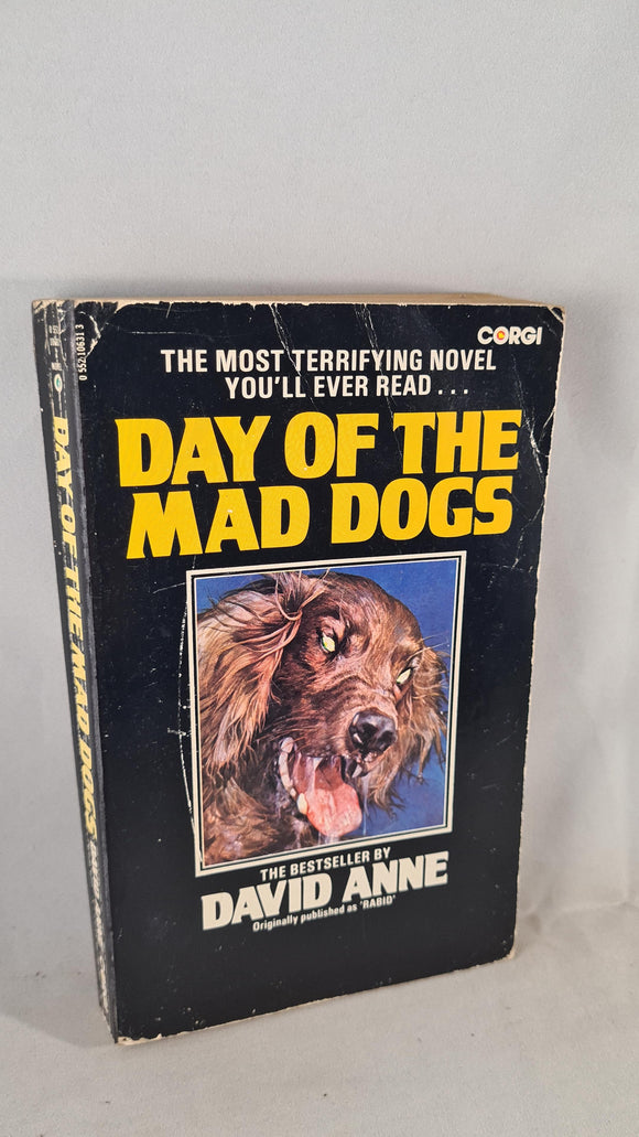 David Anne - Day of the Mad Dogs, Corgi, 1978, Paperbacks