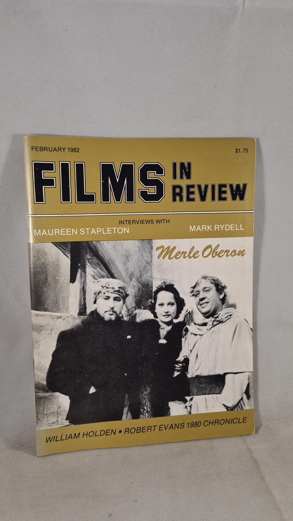 Films in Review Volume XXXIII Number 2 February 1982