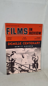 Films in Review Volume XXXII Number 7 August/September 1981