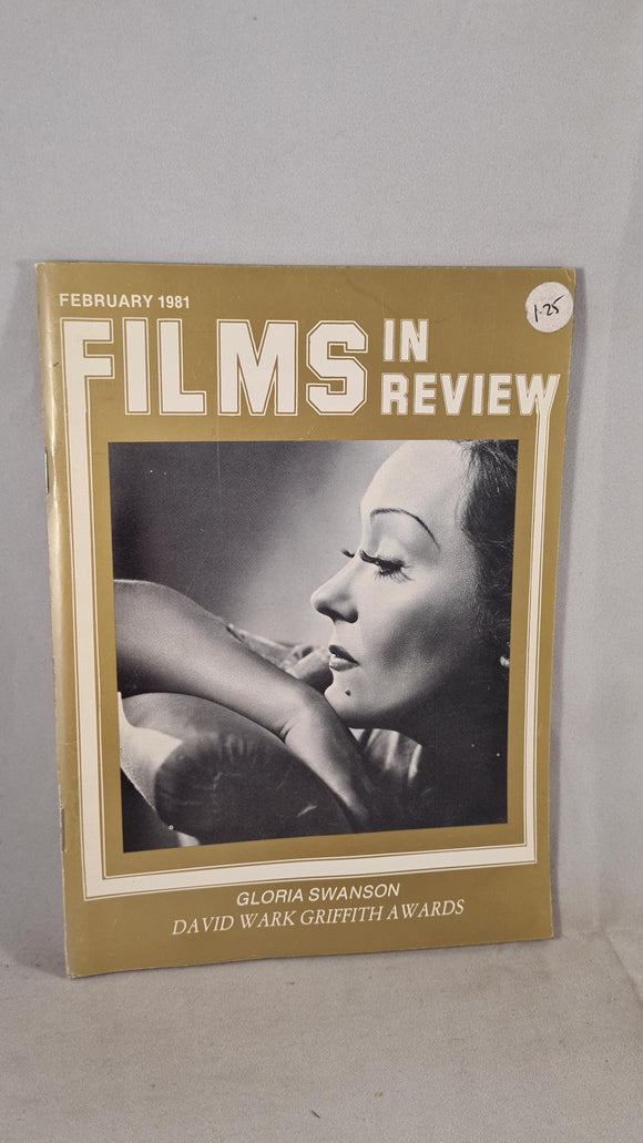 Films in Review Volume XXXII Number 2 February 1981