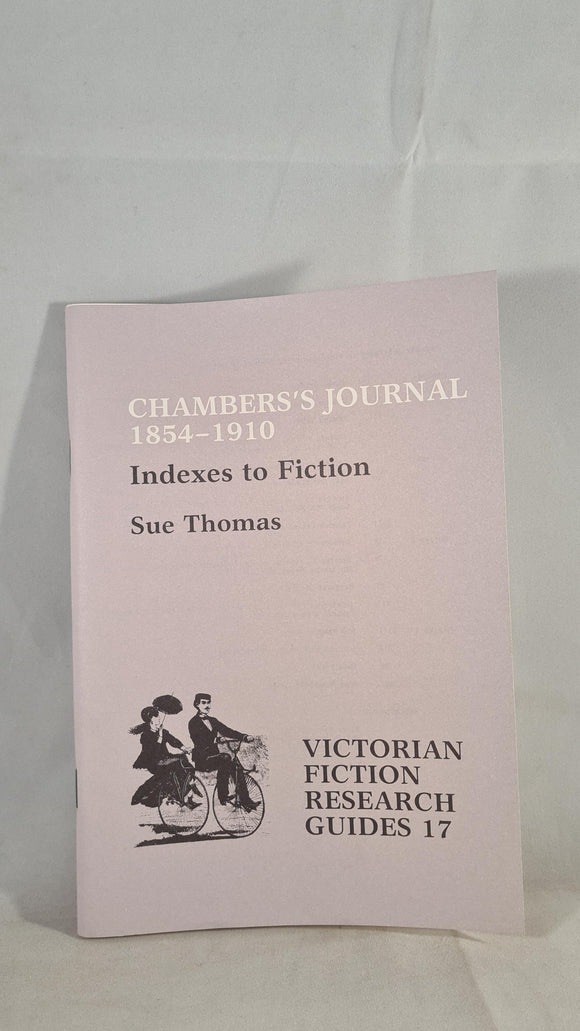 Victorian Fiction Research Guides 17 1989 - Chambers's Journal 1854-1910