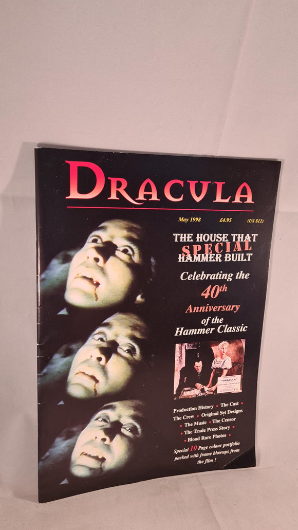Dracula  May 1998, 40th Anniversary