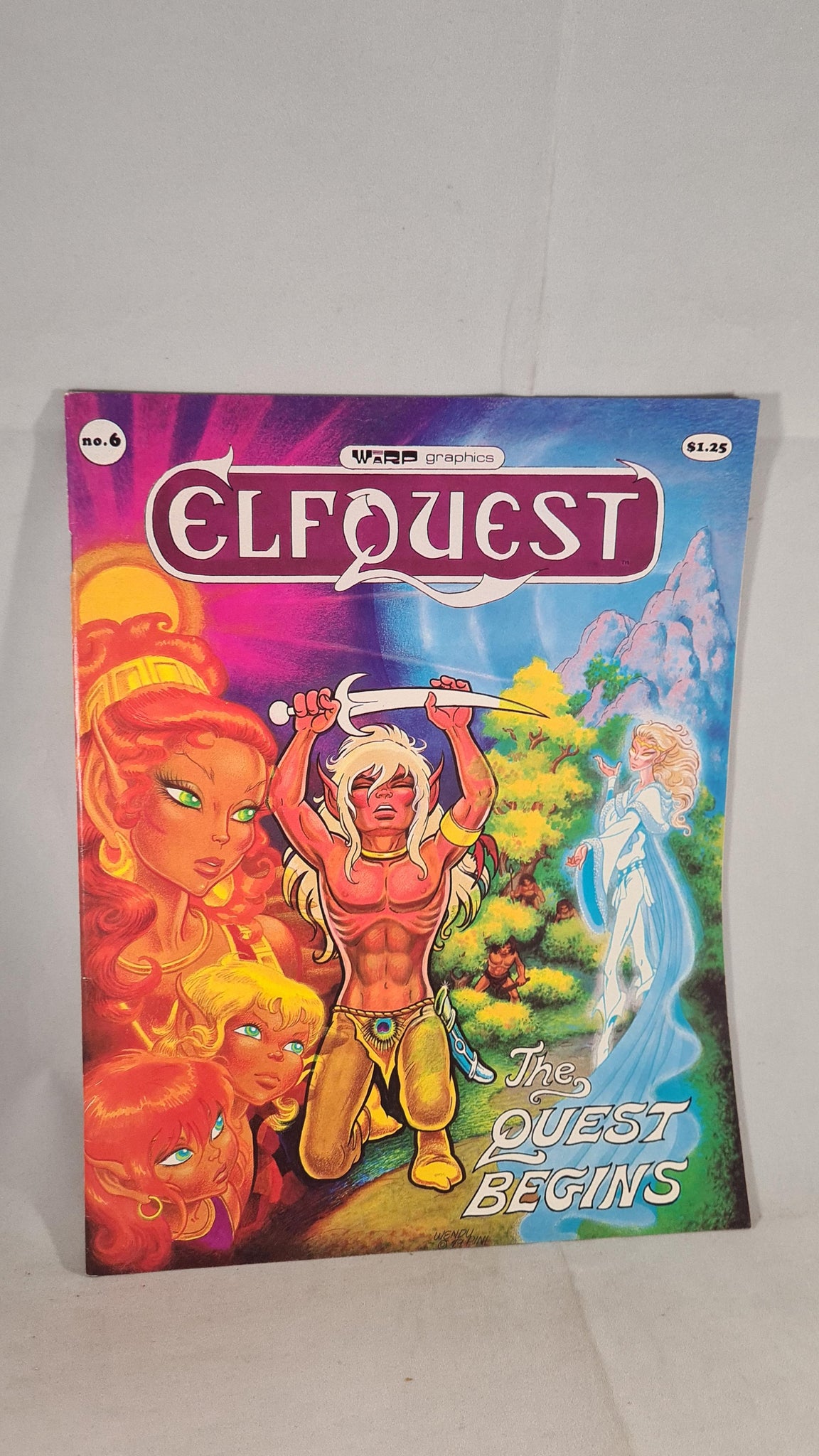 Elfquest Ruffel ElfQuest Volume 1 Number 6 January 1980 – Richard Dalby's Library