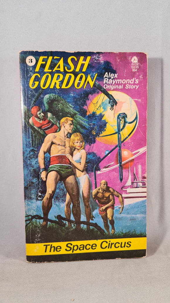 Alex Raymond - Flash Gordon, The Space Circus, First Avon Printing 1974, Paperbacks