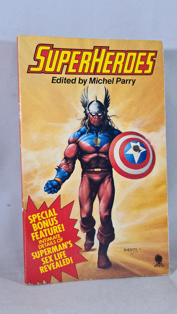 Michel Parry - Superheroes, Sphere Books, 1978, Paperbacks
