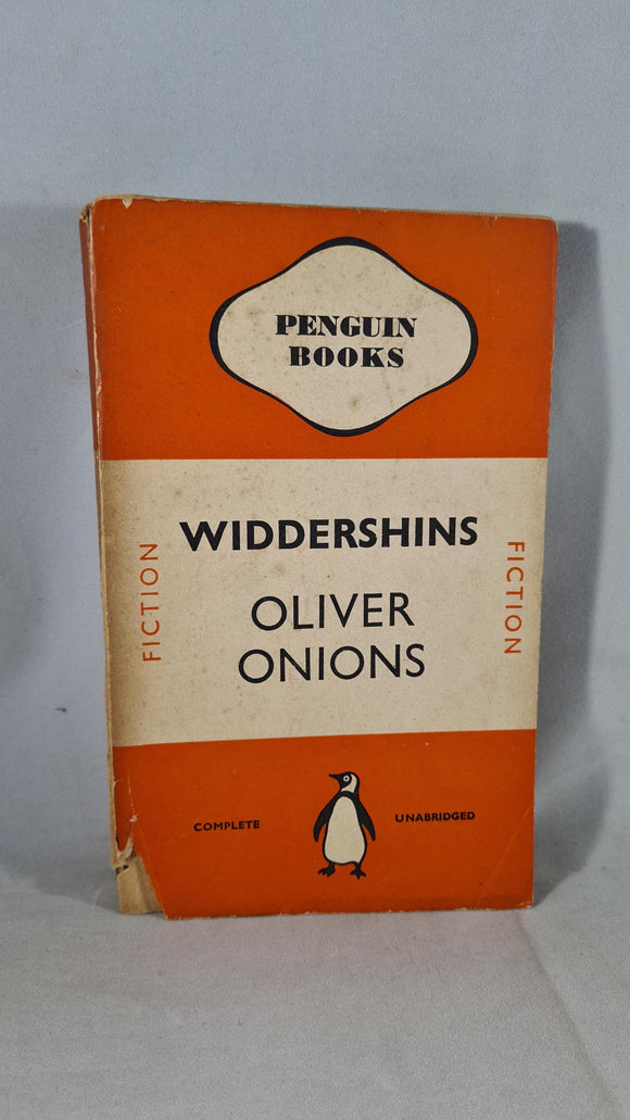Oliver Onions - Widdershins, Penguin Books, 1939, Paperbacks