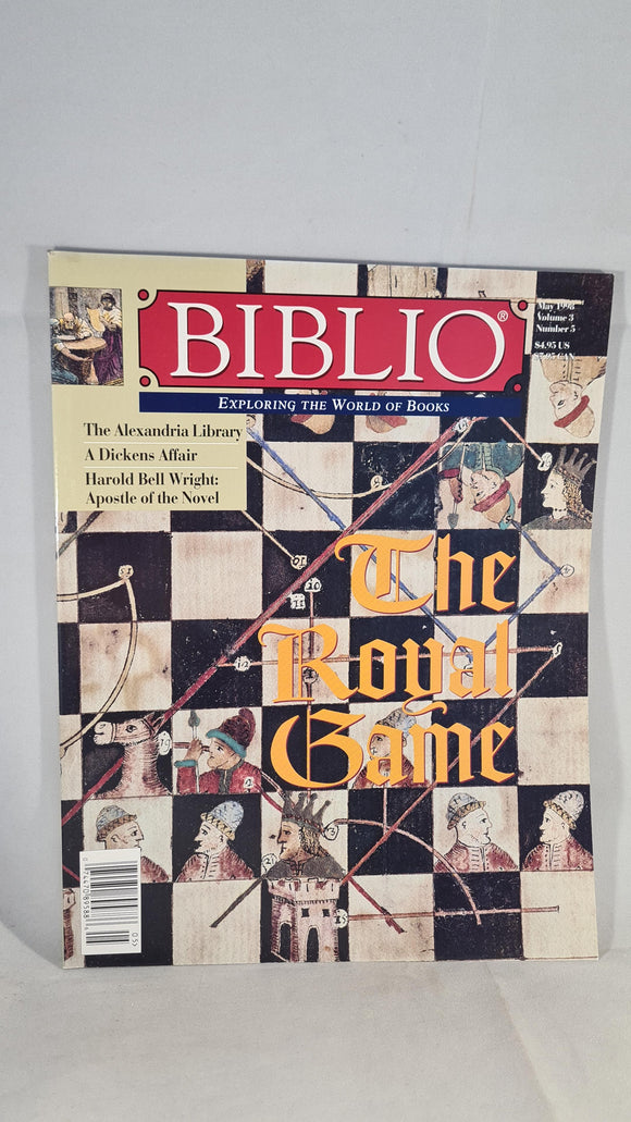 Biblio Magazine Volume 3 Number 5 May1998