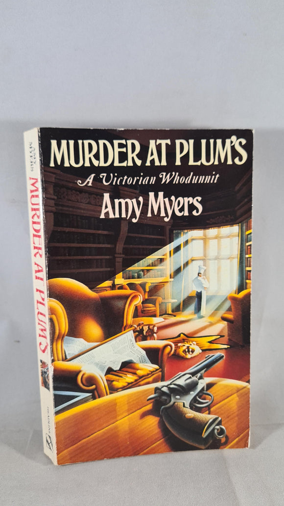 Amy Myers - Murder At Plum's, Headline, 1990, Paperbacks