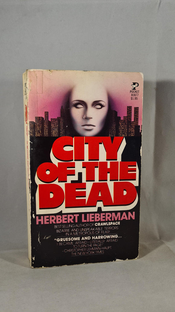 Herbert Lieberman - City of the Dead, Pocket Book, 1977, Paperbacks