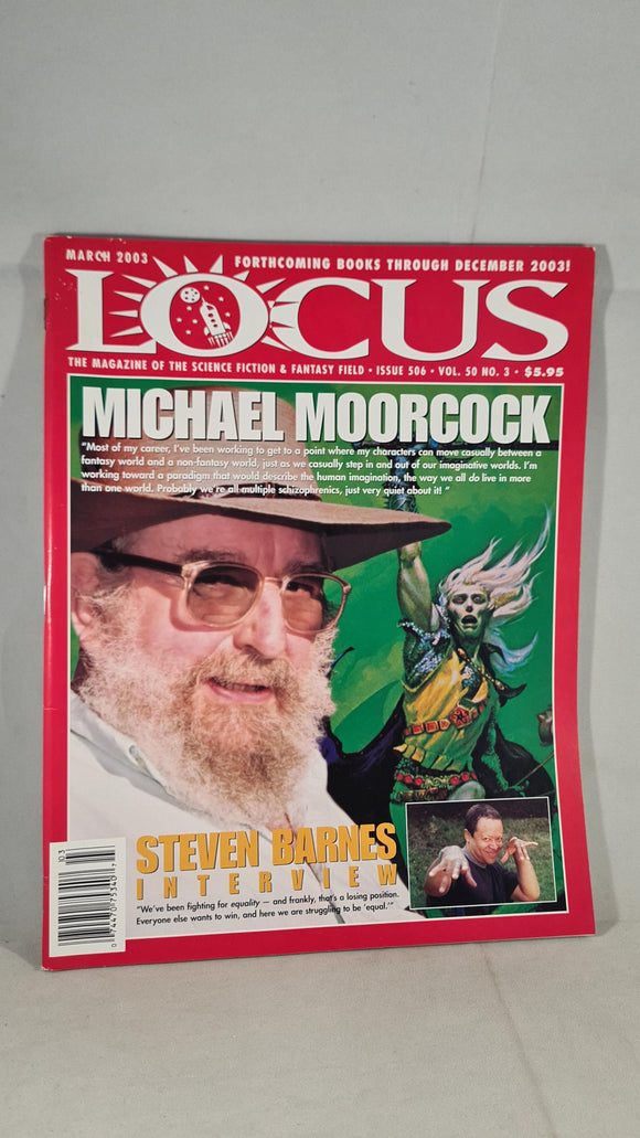 Charles N Brown - Locus  March 2003 Issue 506 Volume 50 Number 3