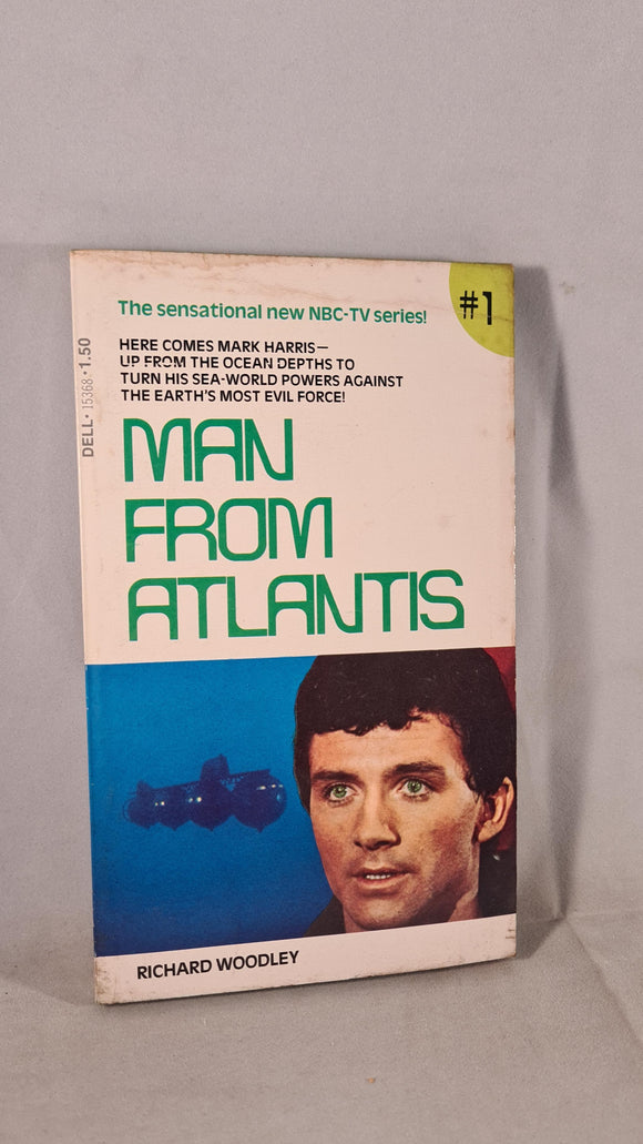 Richard Woodley - Man From Atlantis, Dell Book, 1977, Paperbacks