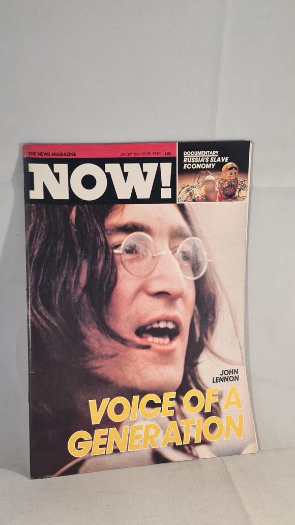 Anthony Shrimsley - Now! The News Magazine December 12-18 1980