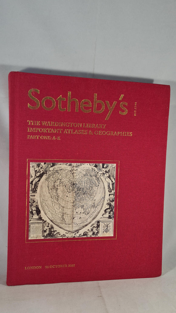 Sotheby's - The Wardington Library, Important Atlases & Geographies Part 1 & 2, 2005