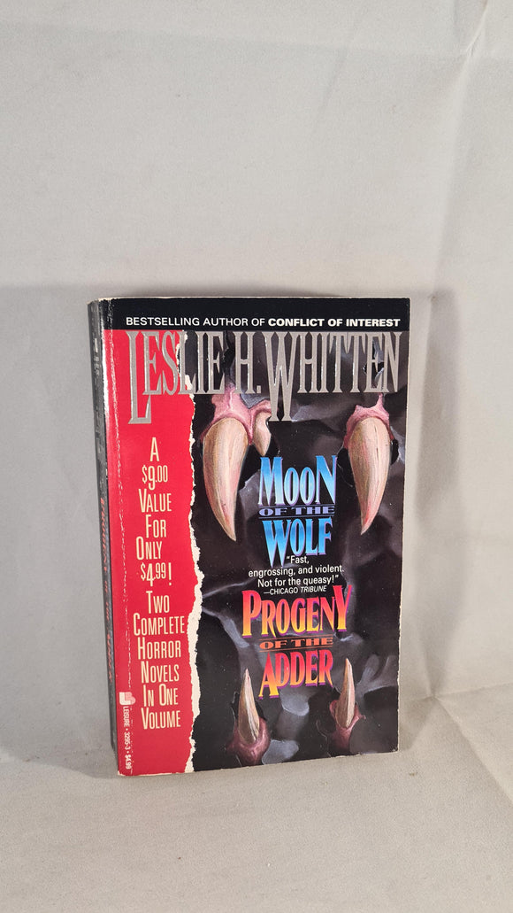 Leslie H Whitten - Moon of the Wolf, Leisure Books, 1992, Paperbacks