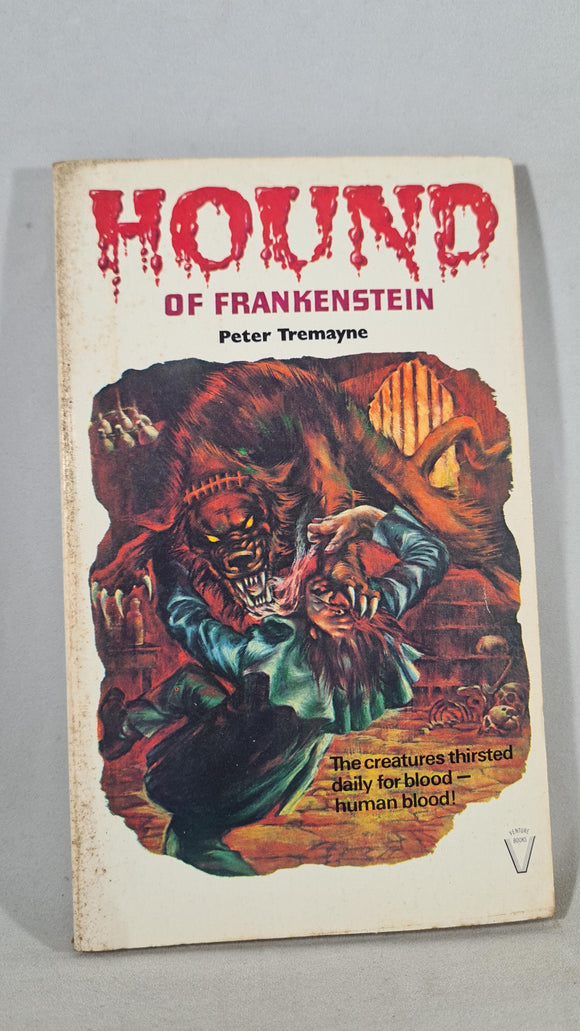 Peter Tremayne - Hound of Frankenstein, Mills & Boon, 1977, Paperbacks