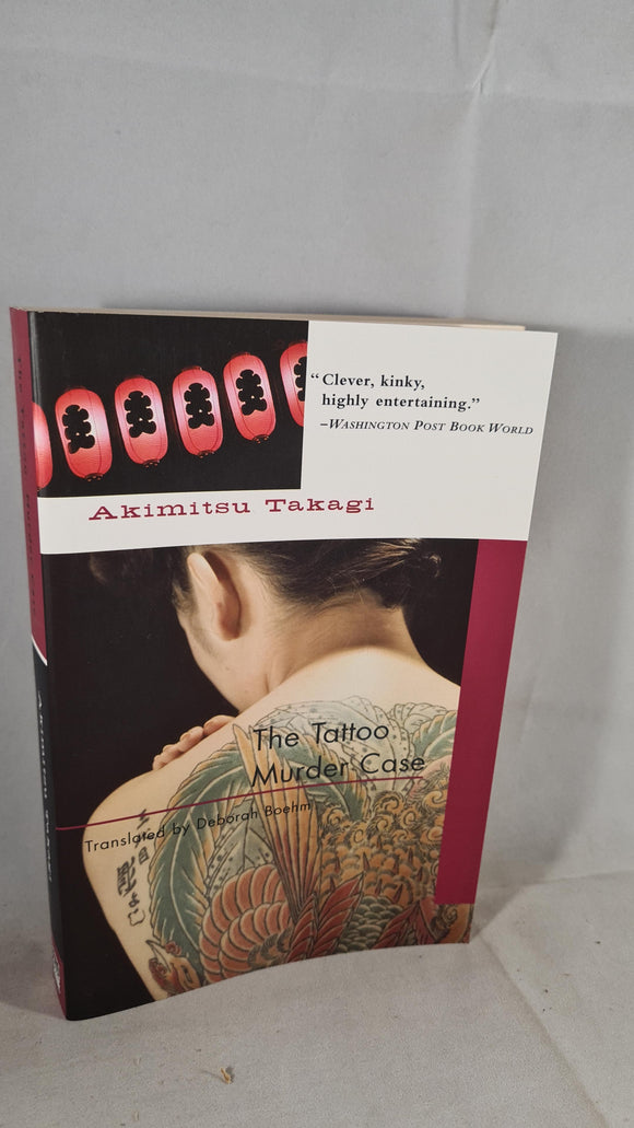 Akimitsu Takagi - The Tattoo Murder Case, Soho Crime, 1998, Paperbacks