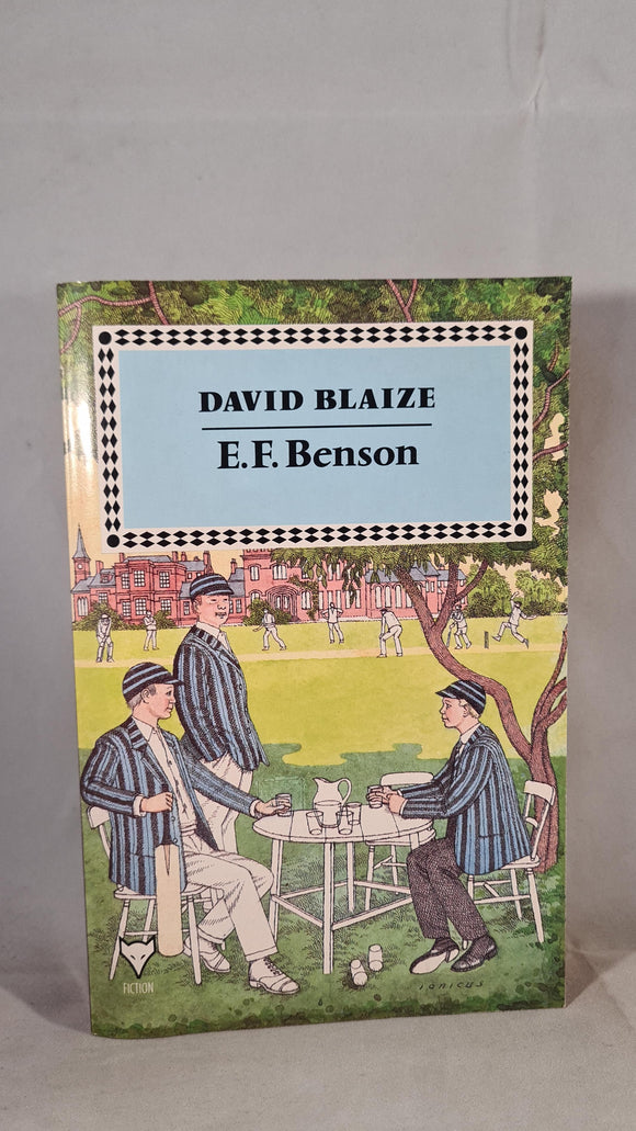 E F Benson - David Blaize, Hogarth Press, 1989, Paperbacks, Letter