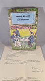 E F Benson - David Blaize, Hogarth Press, 1989, Paperbacks, Letter