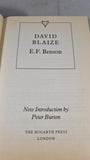 E F Benson - David Blaize, Hogarth Press, 1989, Paperbacks, Letter