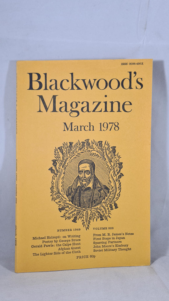 Blackwood's Magazine - Number 1949, March 1978, Volume 323, Letter