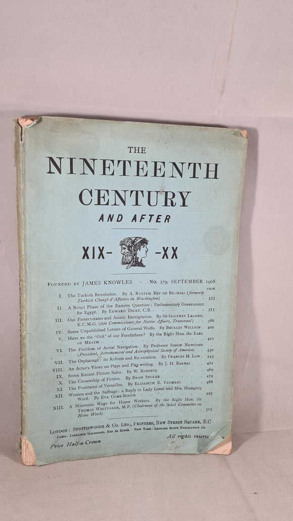The Nineteenth Century & After XIX - XX Number 379 September 1908