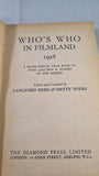 Langford Reed & Hetty Spiers- Who's Who in Filmland 1928, Diamond Press