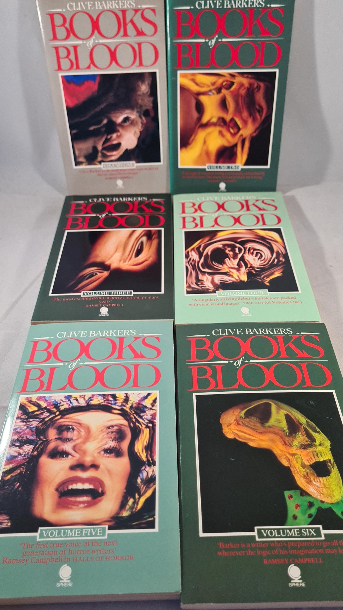 Books of Blood: Volume One (Books of Blood, #1) by Clive Barker