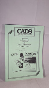 Crime & Detective Stories, CADS Supplement 6 July 1997, An Index 1 - 30